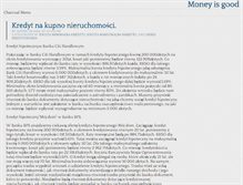 Tablet Screenshot of moneyisgood.pl